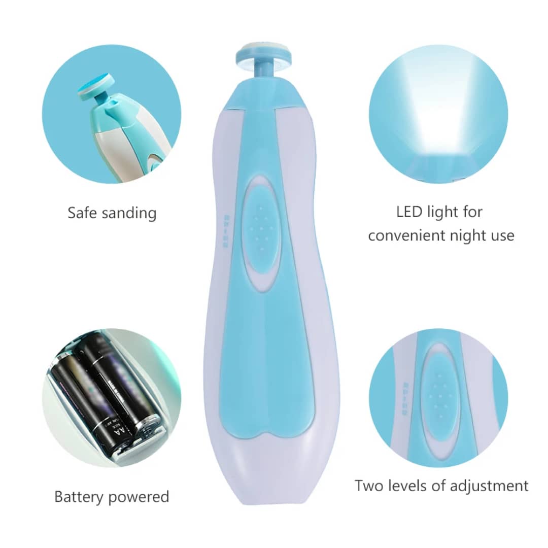 Tondeuse à Ongles Électrique pour Bébé – Douceur au Bout des Doigts !