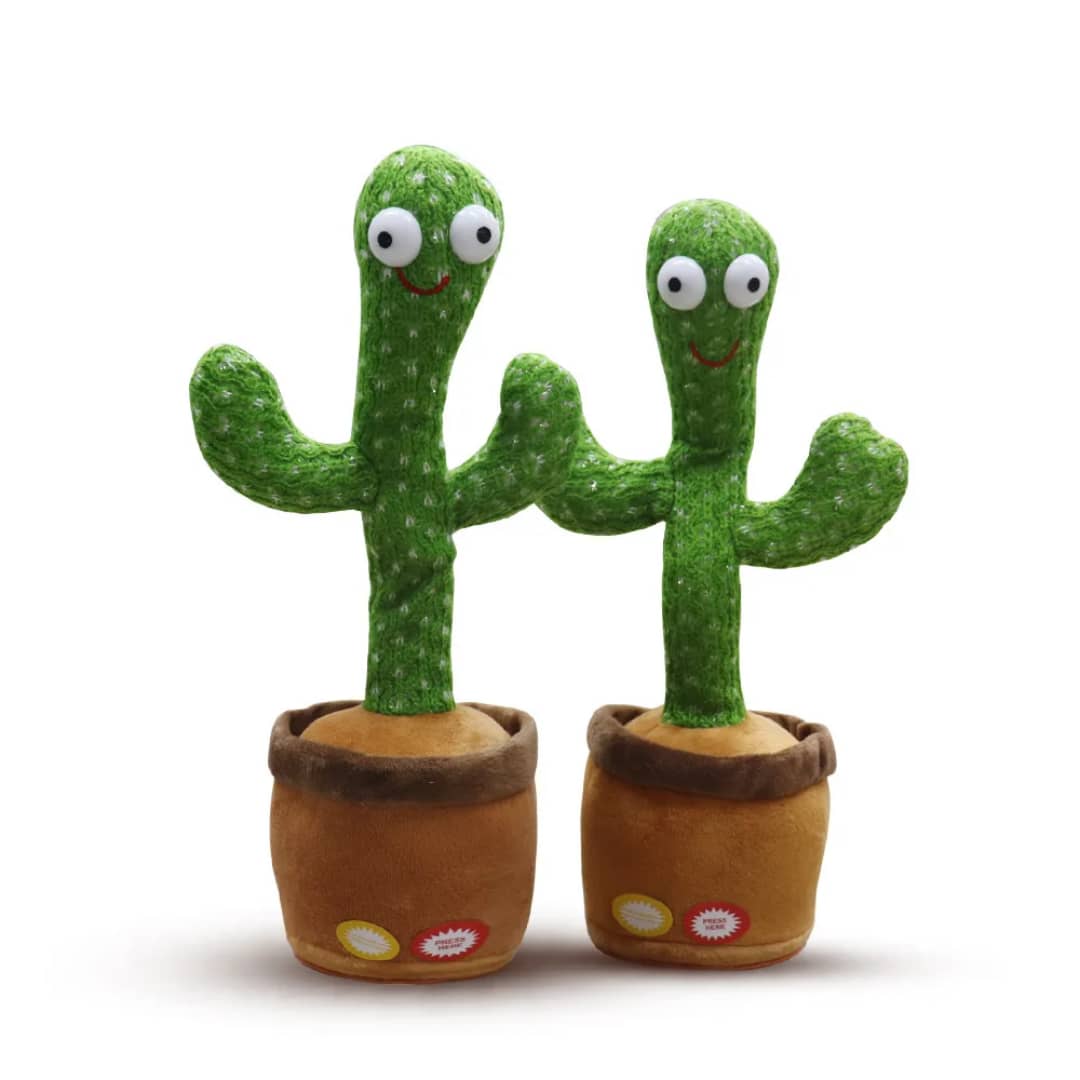 🗣 Peluche Cactus Parlant dans son Pot – Fun, Douceur & Interaction