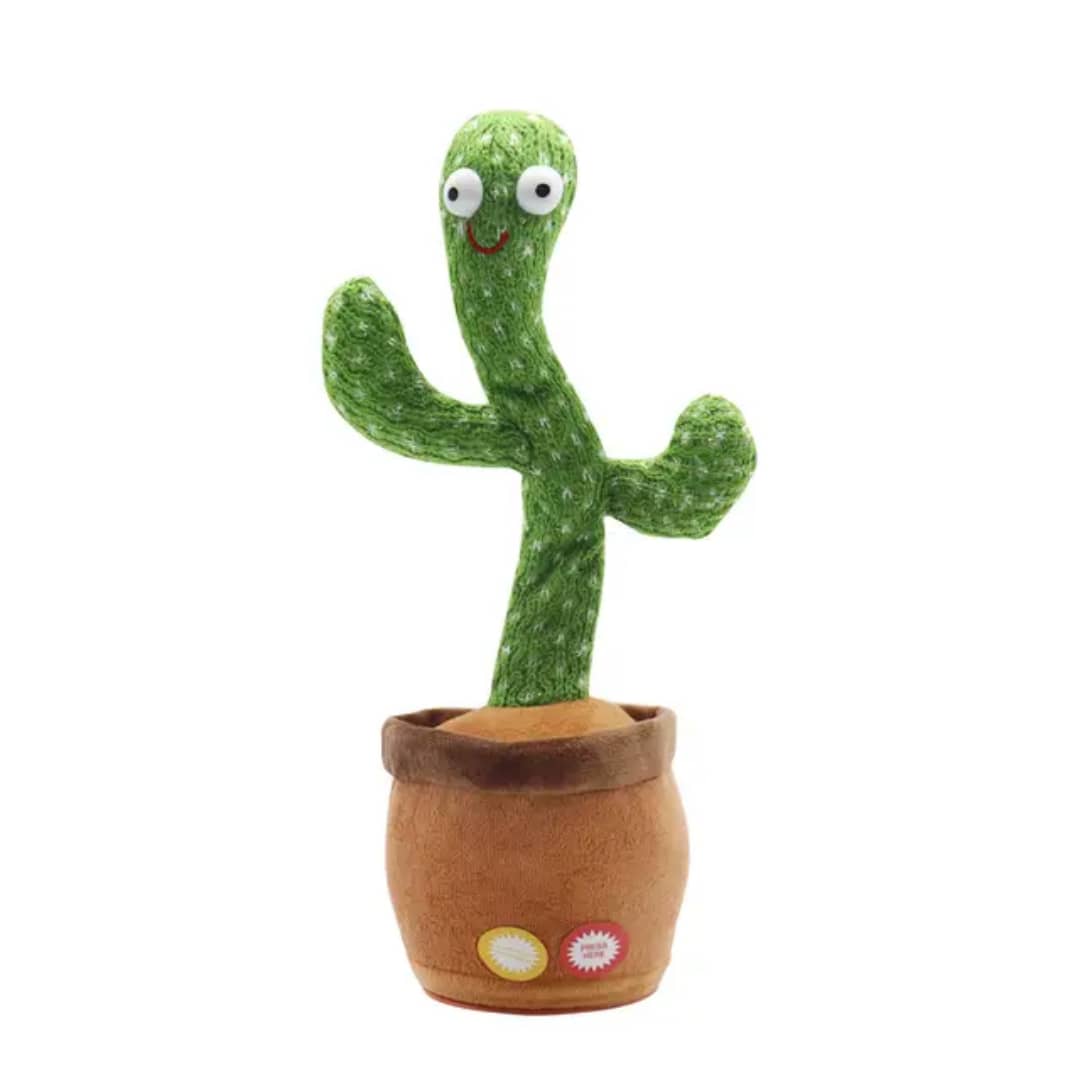 🗣 Peluche Cactus Parlant dans son Pot – Fun, Douceur & Interaction