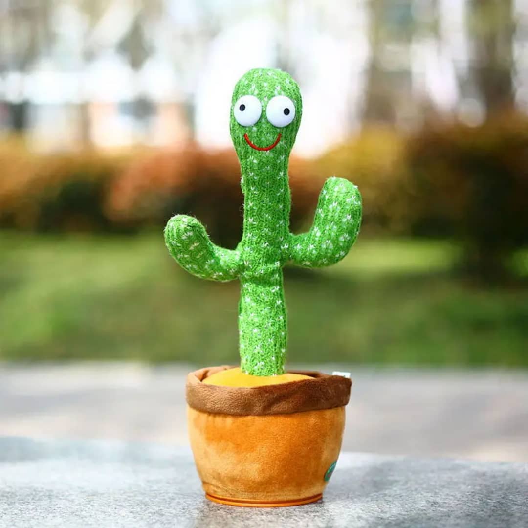 🗣 Peluche Cactus Parlant dans son Pot – Fun, Douceur & Interaction