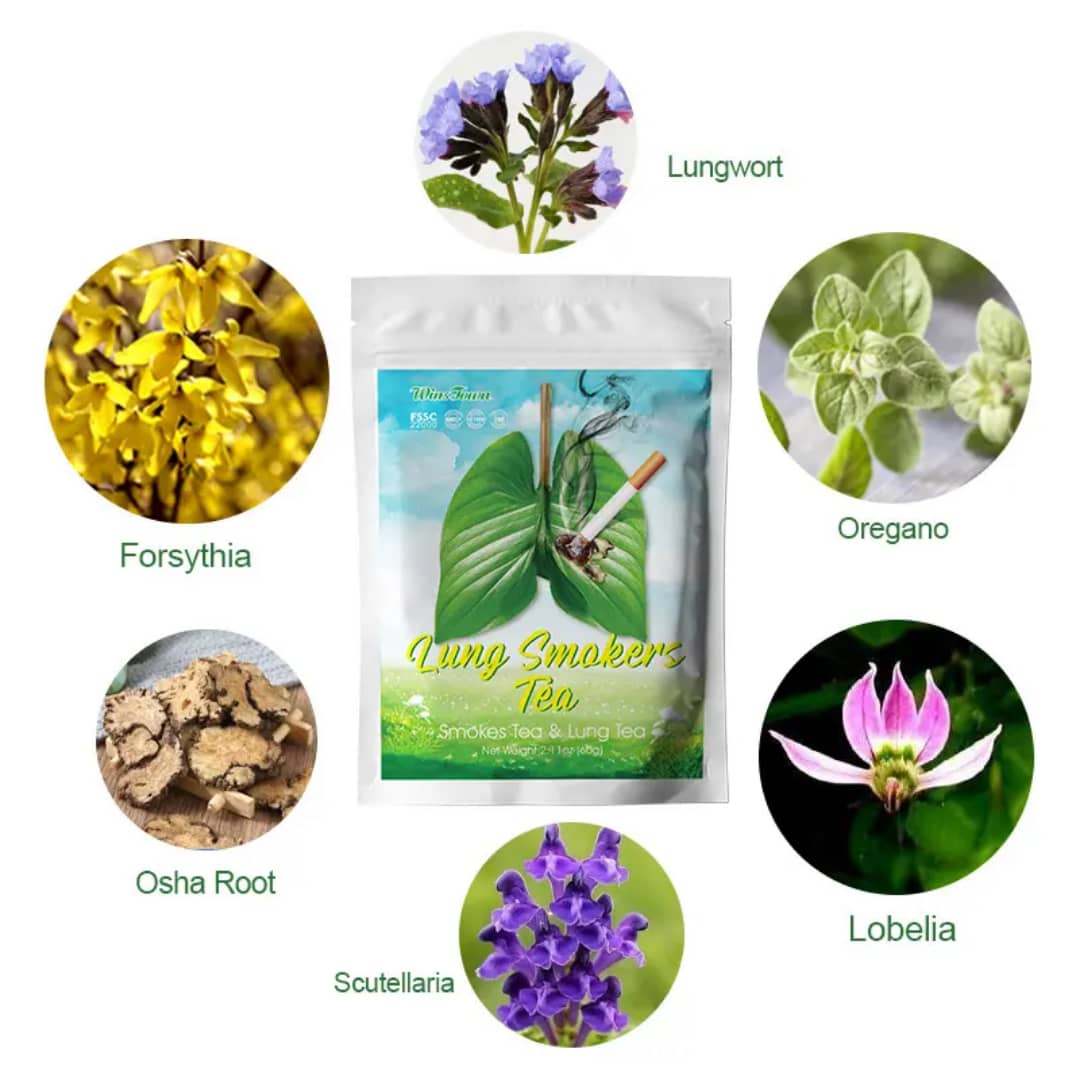 Lung Smokers Tea – Infusion détox pour fumeurs et non-fumeurs