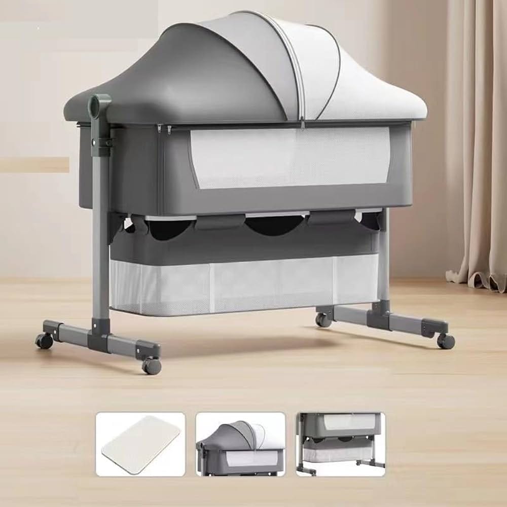 Berceau Bébé Multifonction Premium avec Moustiquaire 👶🛏️