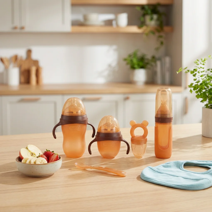 Coffret Cadeau Bébé Premium en Silicone – Élégance, Sécurité & Confort 👶🍼