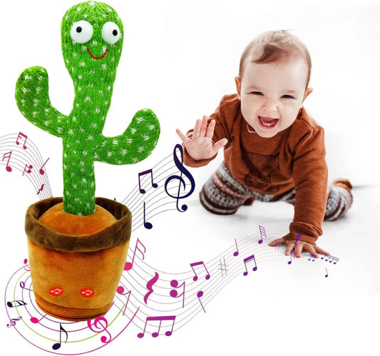 🗣 Peluche Cactus Parlant dans son Pot – Fun, Douceur & Interaction