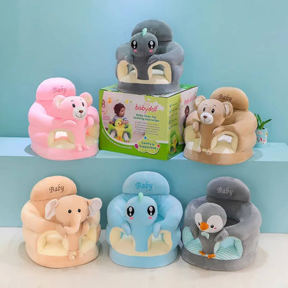 🛡 Fauteuil Sécurisé pour Bébé "Petit Sourire" – Soutien Doux pour les Premiers Instant