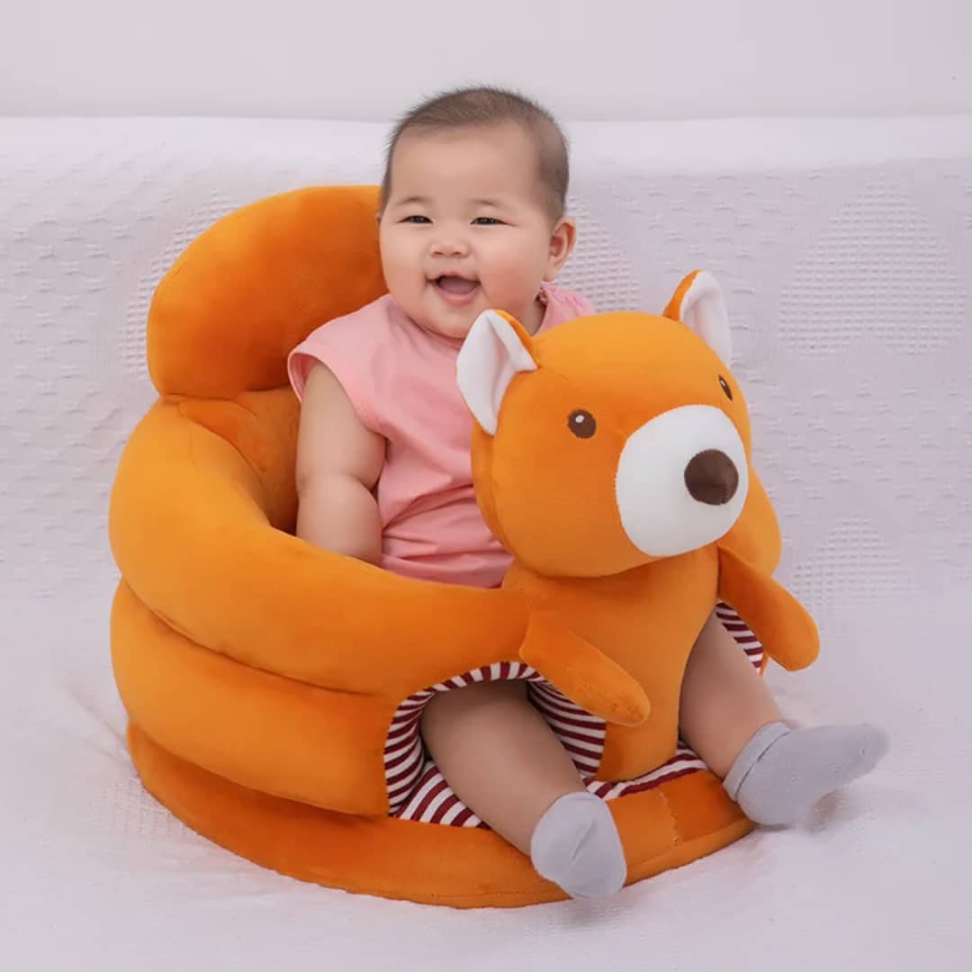 🛡 Fauteuil Sécurisé pour Bébé "Petit Sourire" – Soutien Doux pour les Premiers Instant