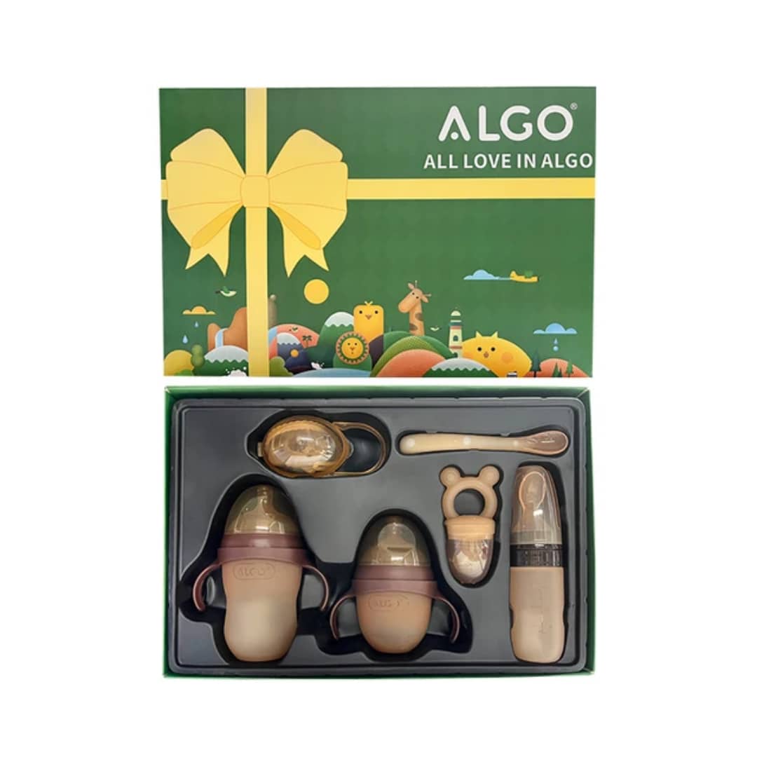 Coffret Cadeau Bébé Premium en Silicone – Élégance, Sécurité & Confort 👶🍼