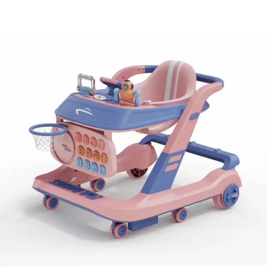 Trotteur Bébé Multifonction – Confort, Sécurité et Éveil pour les Premiers Pas de Votre Enfant 👶✨