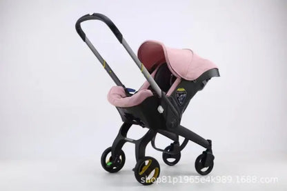 Siège Auto Bébé &amp; Poussette 2-en-1 Premium 🚼✨
