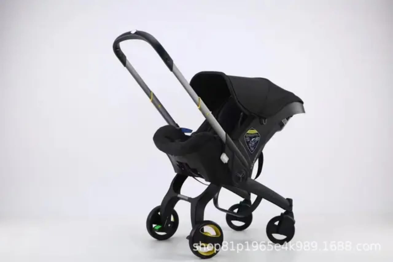 Siège Auto Bébé &amp; Poussette 2-en-1 Premium 🚼✨