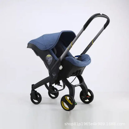 Siège Auto Bébé &amp; Poussette 2-en-1 Premium 🚼✨