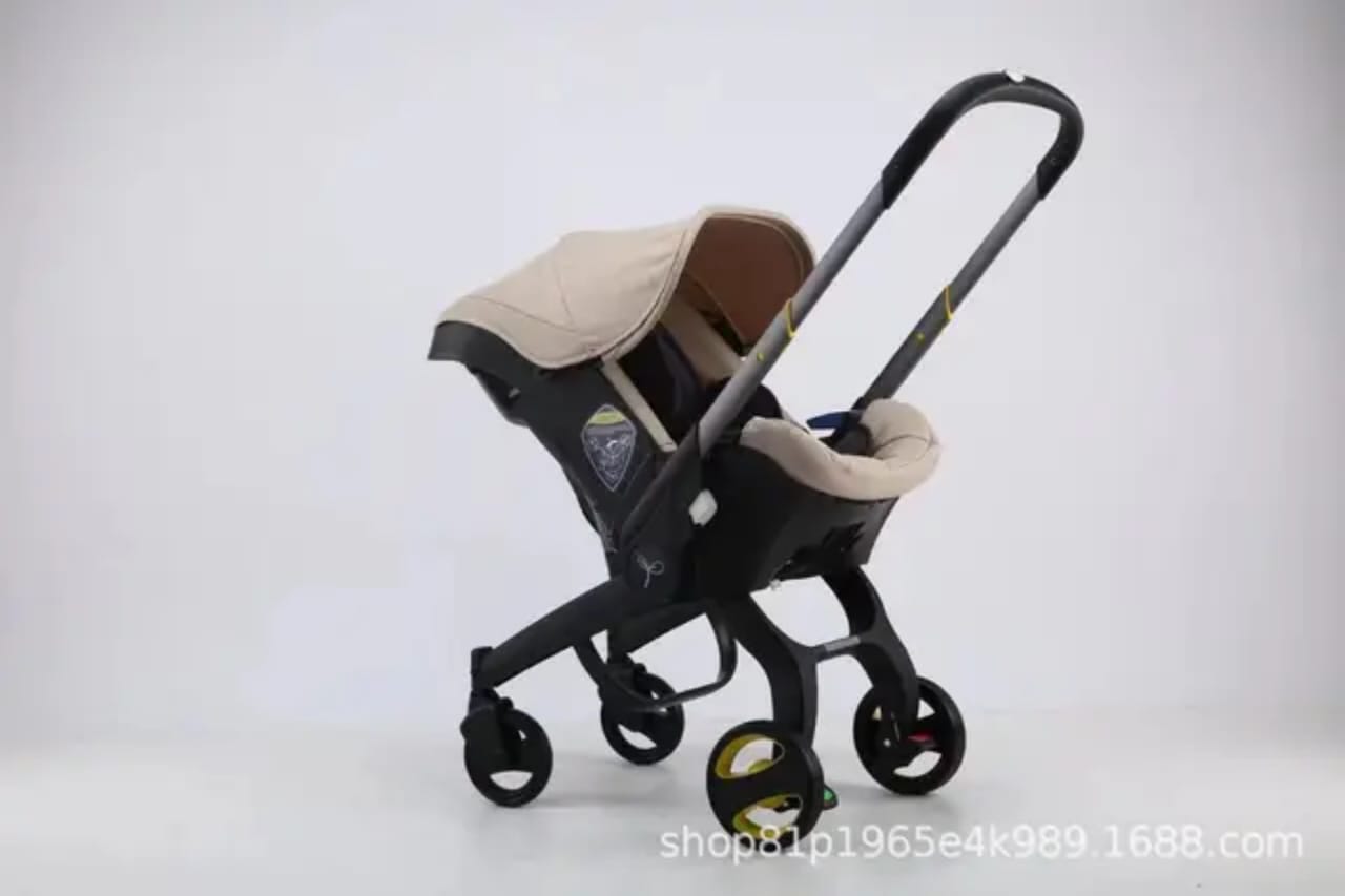 Siège Auto Bébé &amp; Poussette 2-en-1 Premium 🚼✨