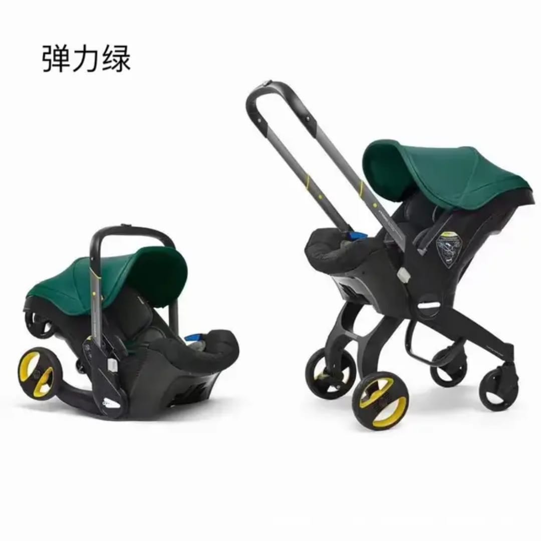 Siège Auto Bébé &amp; Poussette 2-en-1 Premium 🚼✨