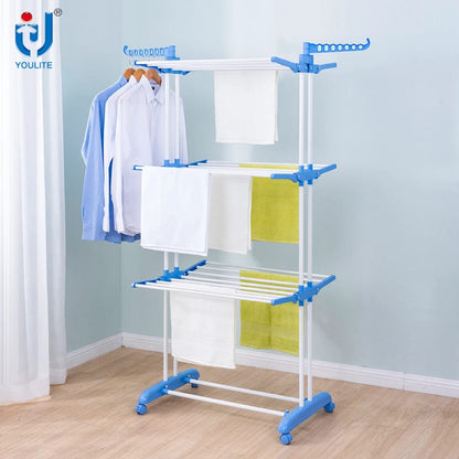 Étendoir à Linge Multifonction Grande Capacité 👕