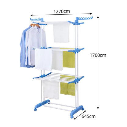 Étendoir à Linge Multifonction Grande Capacité 👕