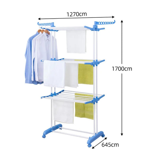 Étendoir à Linge Multifonction Grande Capacité 👕