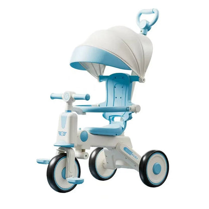 Tricycle Évolutif 4-en-1 pour Enfants – Sécurisé, Confortable et Pliable