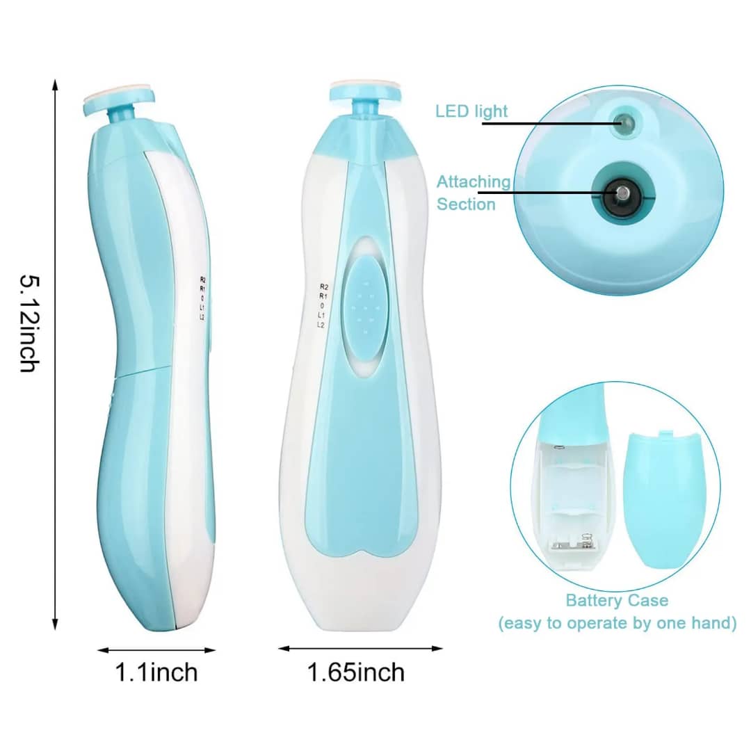 Tondeuse à Ongles Électrique pour Bébé – Douceur au Bout des Doigts !