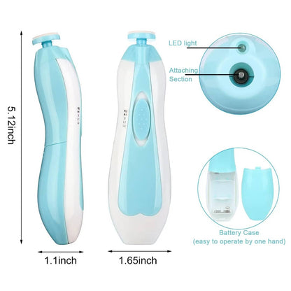 Tondeuse à Ongles Électrique pour Bébé – Douceur au Bout des Doigts !