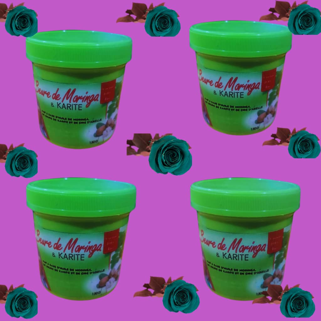 ✨ Beurre de Moringa & Karité – Soin Naturel Multifonction