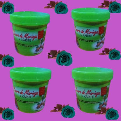 ✨ Beurre de Moringa & Karité – Soin Naturel Multifonction