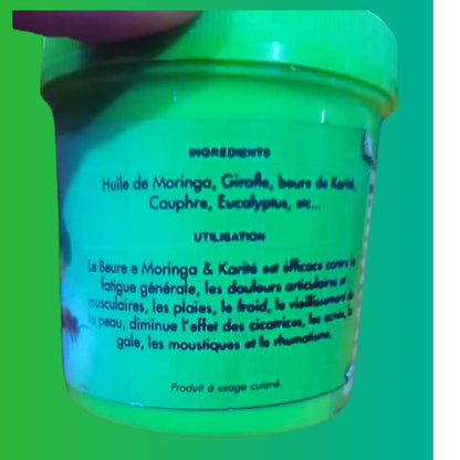 ✨ Beurre de Moringa & Karité – Soin Naturel Multifonction