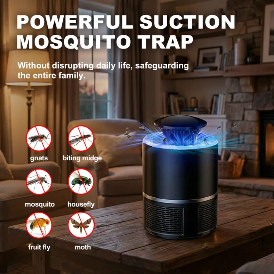 🦟 Piège Anti-Moustique Électrique LED