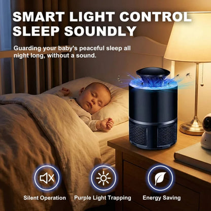 🦟 Piège Anti-Moustique Électrique LED