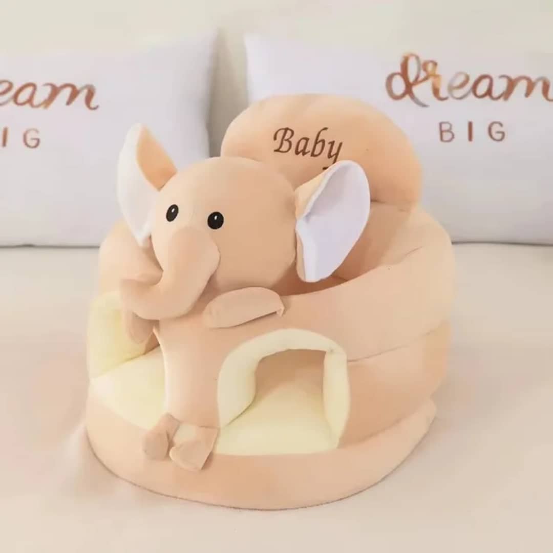 Siège Bébé Peluche Sécurisé – Apprentissage Assis Confortable