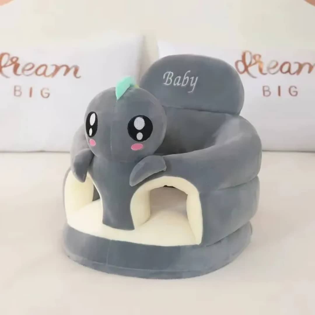 Siège Bébé Peluche Sécurisé – Apprentissage Assis Confortable