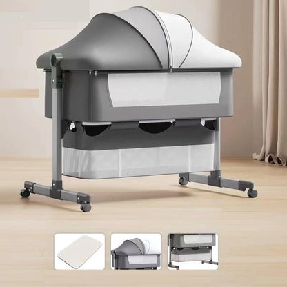 Berceau Bébé Multifonction Premium avec Moustiquaire 👶🛏️