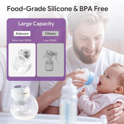 🤱 Tire-Lait Électrique Portable – Confort, Liberté & Praticité pour Maman
