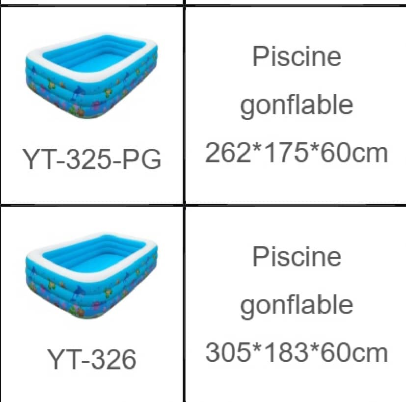 🏊‍♂️💦 Piscine Gonflable Familiale – Le Plaisir de l'Eau à la Maison !