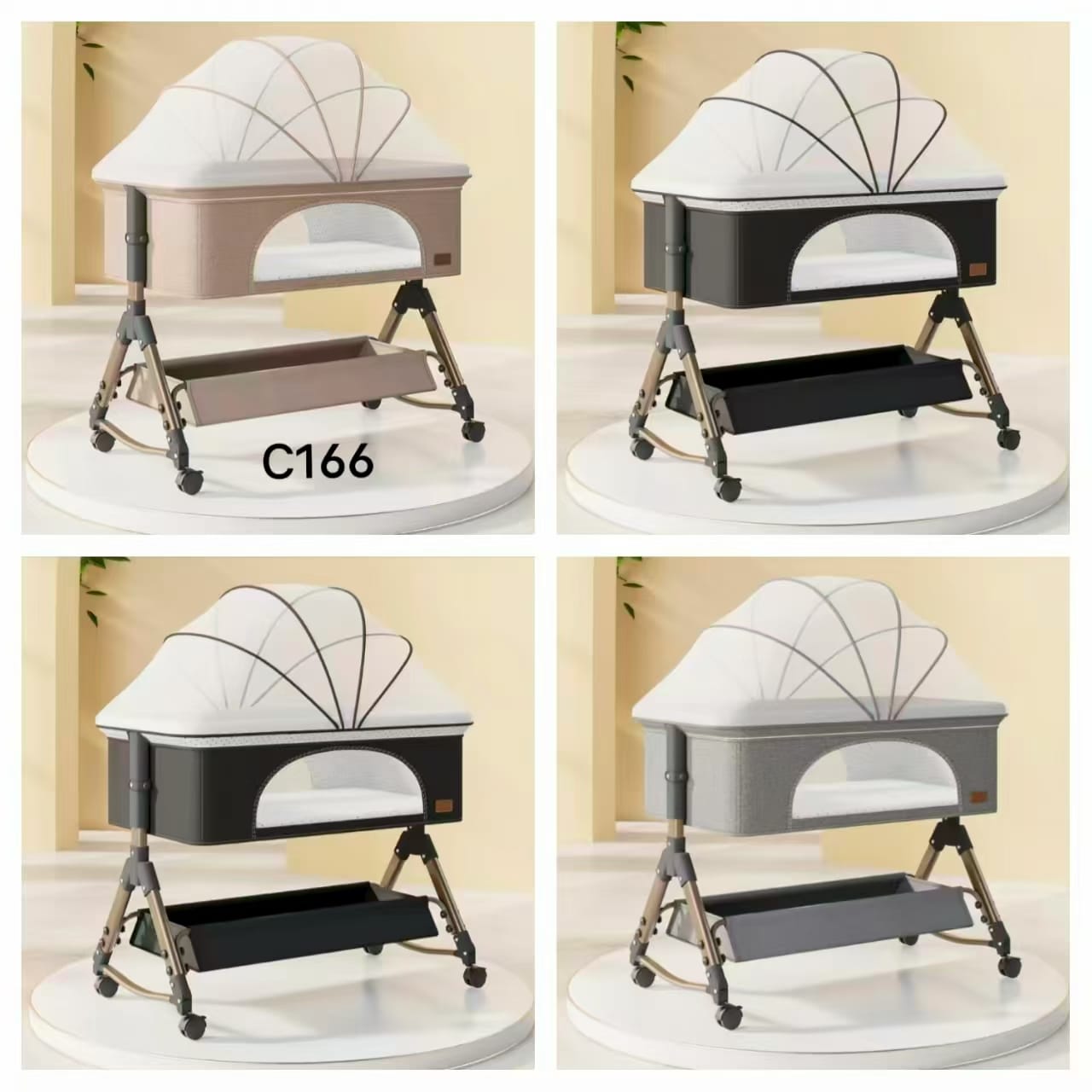 Berceau Bébé Multifonction Premium avec Moustiquaire 👶🛏️