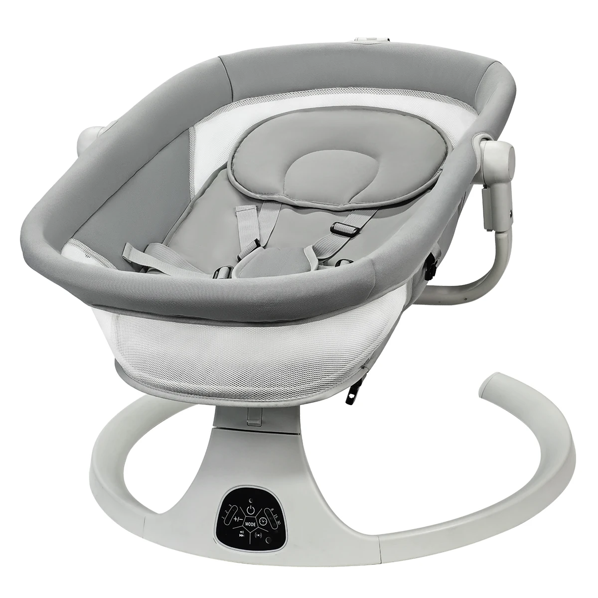 👶💤 Balancelle Électrique Bébé avec Capote – Confort, Éveil & Détente