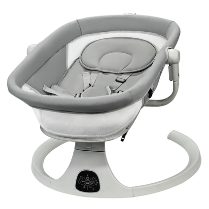 👶💤 Balancelle Électrique Bébé avec Capote – Confort, Éveil & Détente