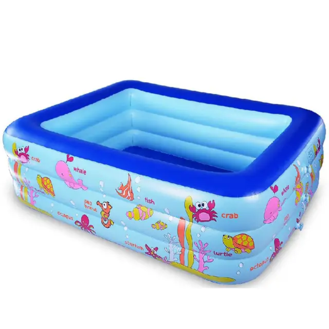 🏊‍♂️💦 Piscine Gonflable Familiale – Le Plaisir de l'Eau à la Maison !