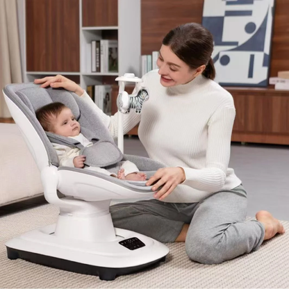 👶 Transat Bébé Multifonction à Mouvements – Confort, Douceur & Apaisement