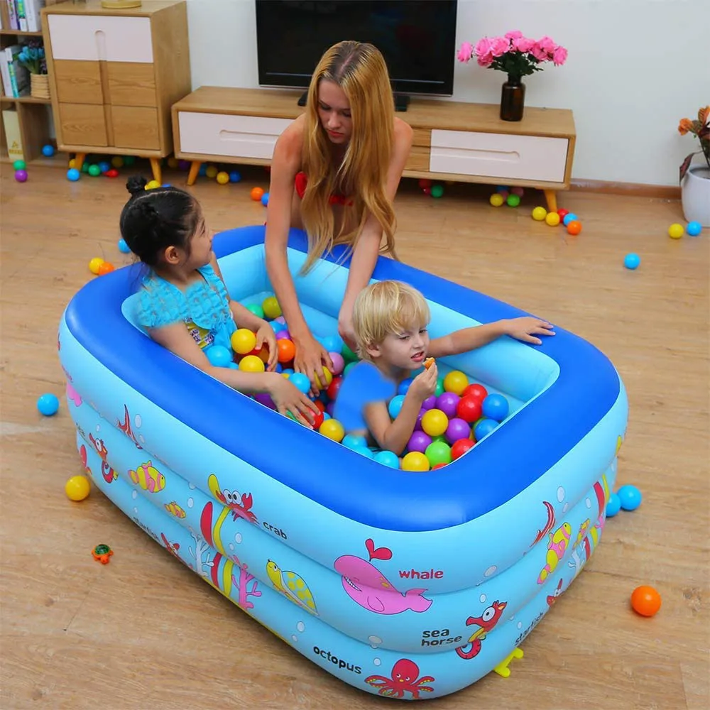🏊‍♂️💦 Piscine Gonflable Familiale – Le Plaisir de l'Eau à la Maison !