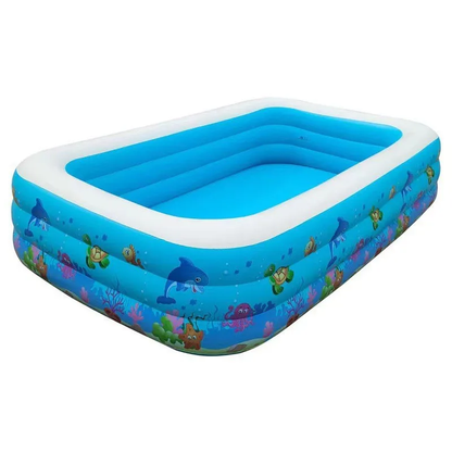 🏊‍♂️💦 Piscine Gonflable Familiale – Le Plaisir de l'Eau à la Maison !